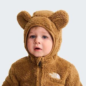 The North Face Baby Campshire Full Zip Hoodie in Brown